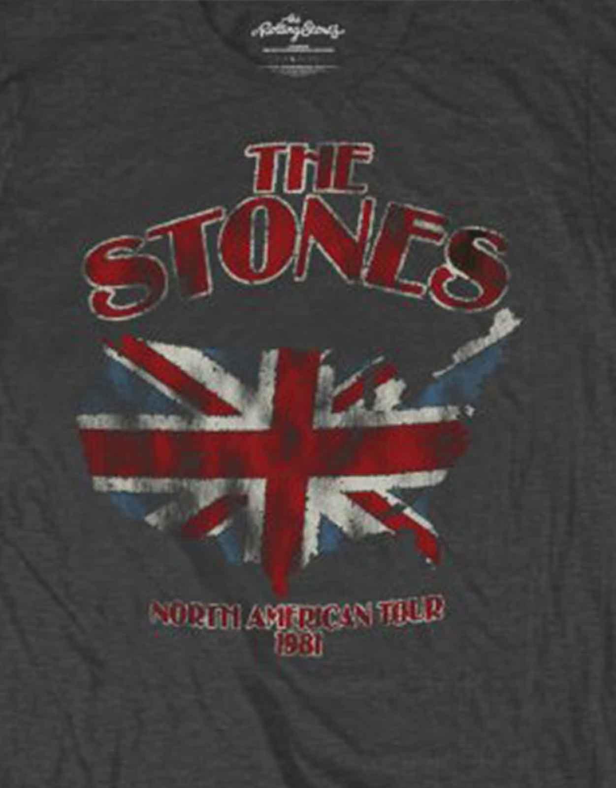 The Rolling Stones North American Tour 1981 T Shirt | Fruugo US