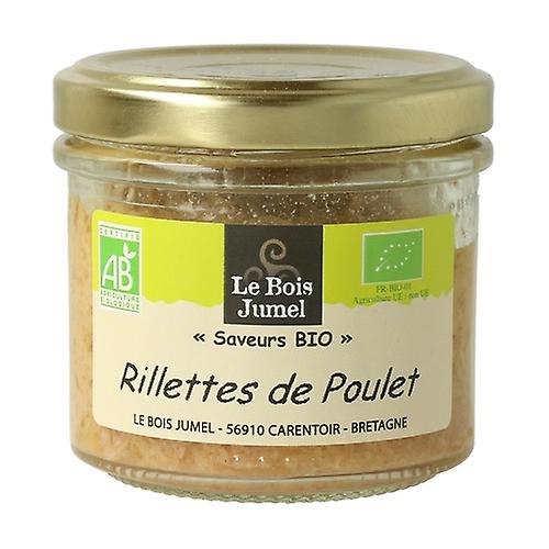 Organic Roasted Chicken Rillettes (without pork) 90 g