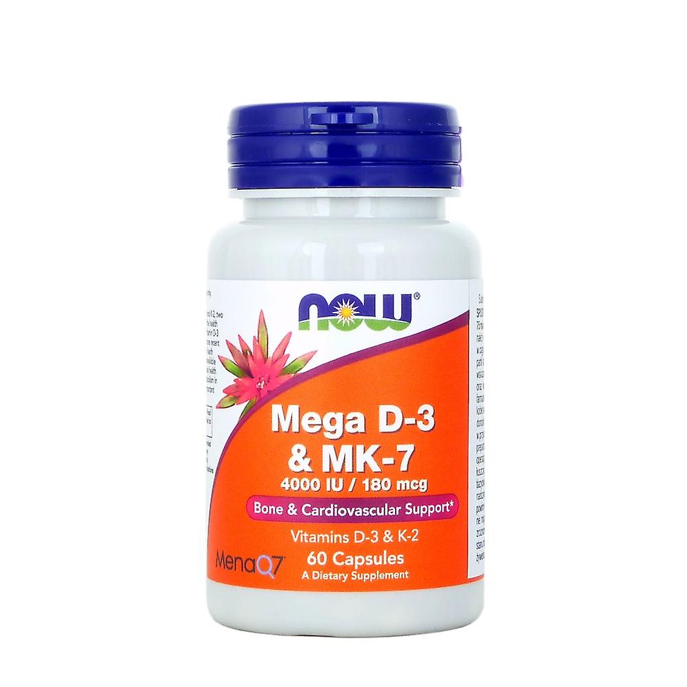  NOW Foods mega d3 mk-7 (60 caps.) BI8955