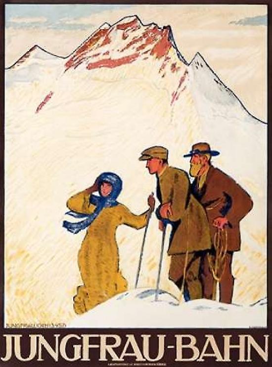 Jungfrau-Bahn Poster