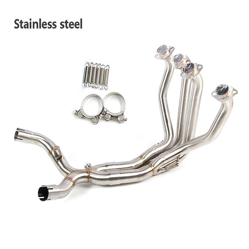 Motorcycle Full Exhaust Systems Exhaust Stainless Steel Front Link Pipe Esacpe Muffler Fit for KAWASAKI Z1000 Z1000SX 2010-2021