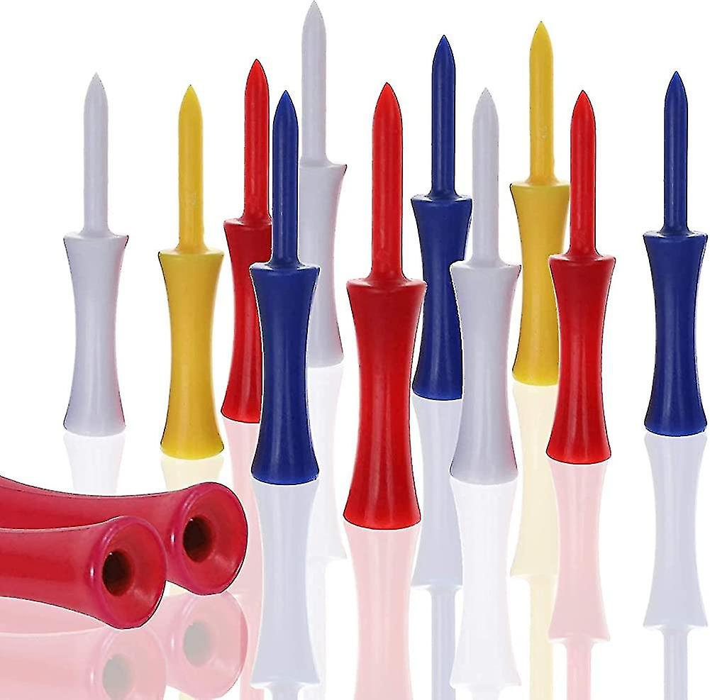 Plastic Golf Tees Plastic Tees Golf Golf Tees 68 Mm, 50 Pieces