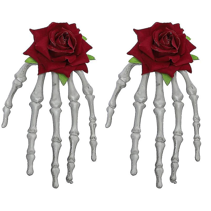 2pcs Hand Bone Hairpin
