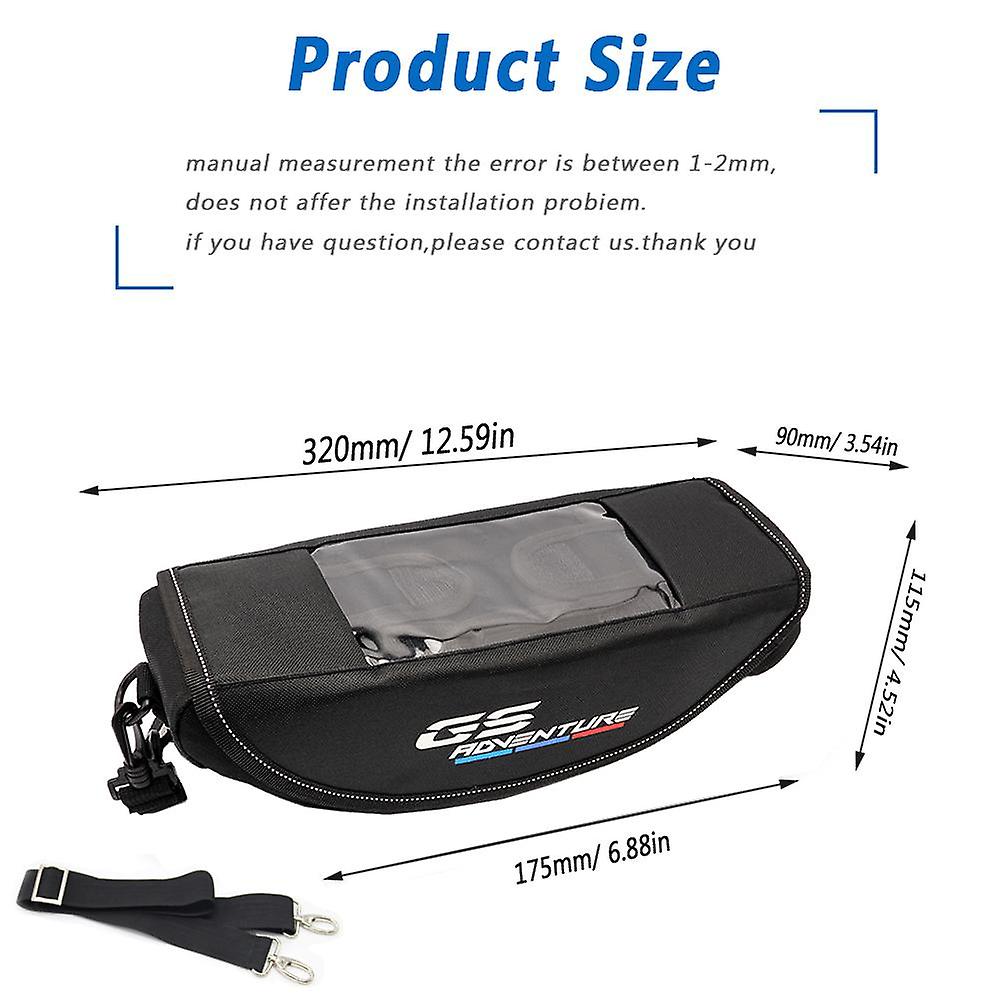 ANTWAX Sacoche Latérale Moto pour BMW R1150GS R1100GS R1150R pour Rockster R 1150 pour GS Moto Sac Étanche Rangement Guidon Sac Voyage Sac À Outils Sac Carénage Outils ANTWAX Sacoche Latérale Moto pour BMW R1150GS R1100GS R1150R pour Rockster R 1150 pour GS Moto Sac Étanche Rangement Guidon Sac Voyage Sac À Outils Sac Carénage Outils