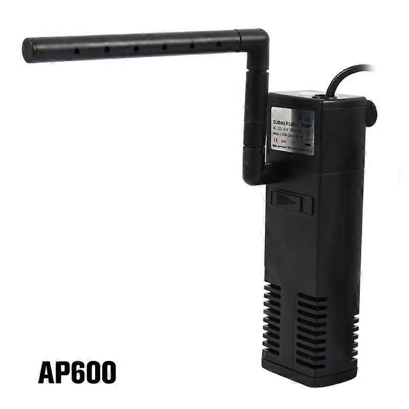 Internal 3-in-1 Aquarium Filter Adjustable Turtle Tank Built-in Filter Pump