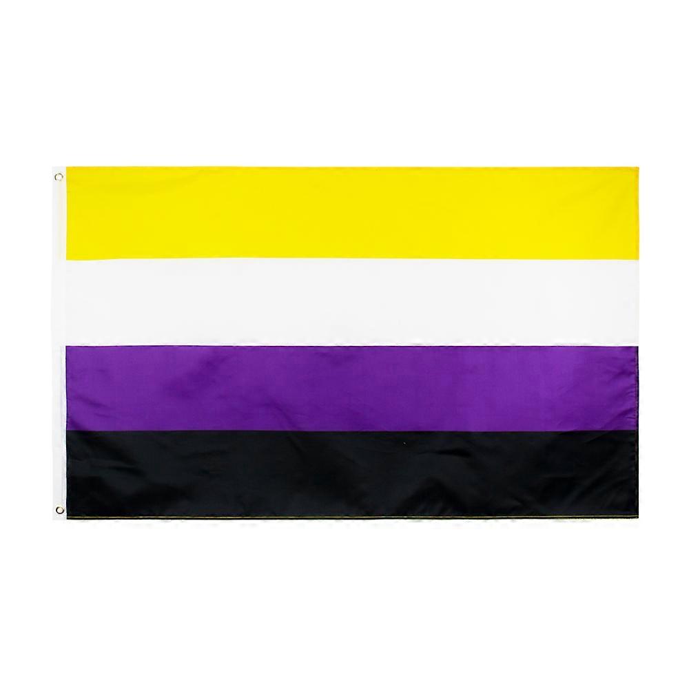 90x150cm Nb Pride Genderqueer Gq Gender Identity Nonbinary Non-binary Flag