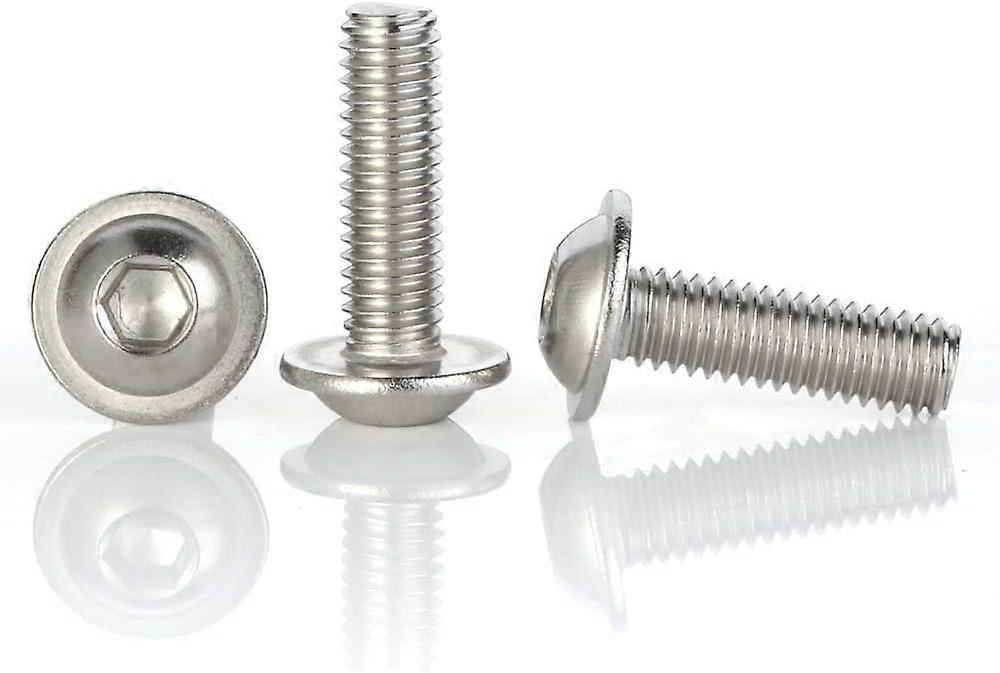 M5 x 12mm Hex Socket Head Cap Screws, 18-8 (304) Stainless Steel, Fully Threaded, Hex Socket Drive, 100 Quantity