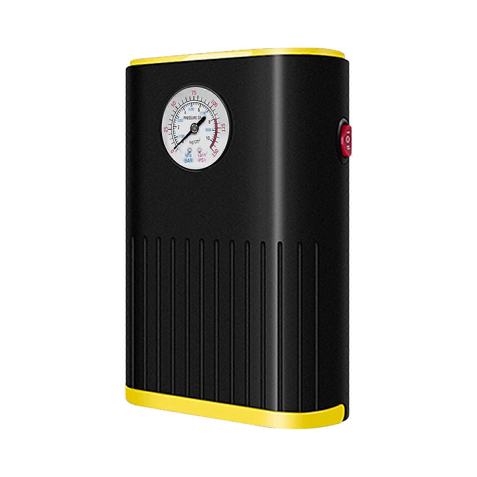 Pointer Type Car Mounted Inflator, Portable Car Mini Inflator , Which Can Inflate Motorcycles, Bicycles, Balls, Etc. With Its Own Lighting, Overload P