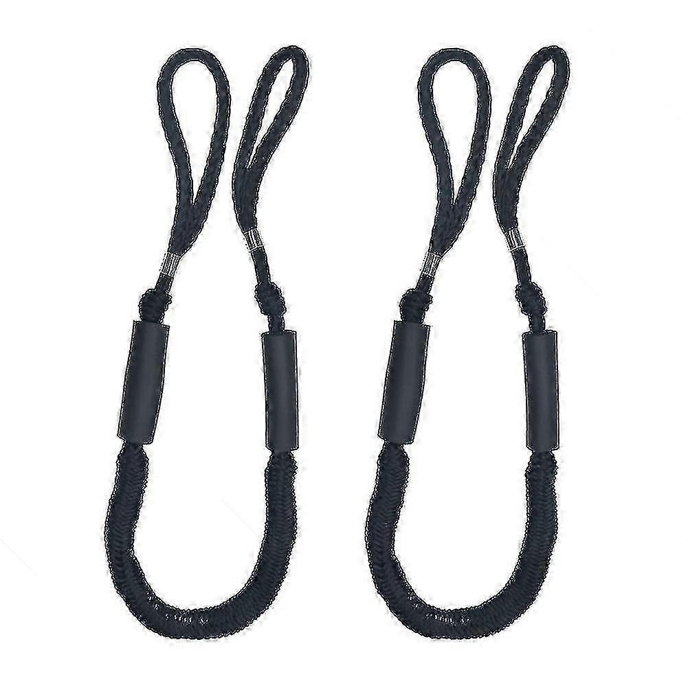 2 قطعة 1000 كجم تحمل الحبال المرنة رصيف زورق البحرية قارب بنجي قفص الاتهام تمديد خط رباط حبل قارب الملحقات باتو