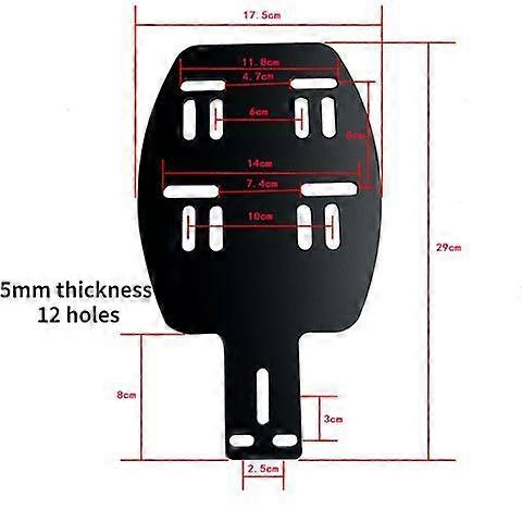 Motorcycle Trunk Tail Rack Bracket Small Scooter Tail Box Fixed Shelf Luggage Rack Support Universal