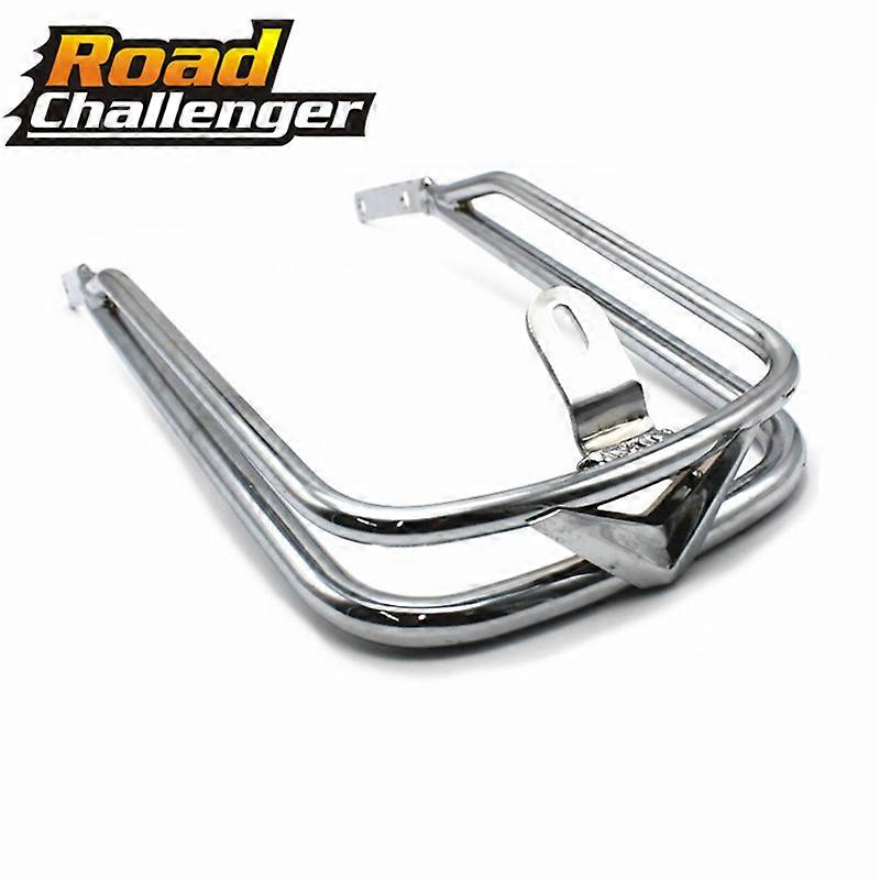 Motorcycle Chrome Front Fender Rail Bumper Trim  For Harley FLT Touring models 1986-2013