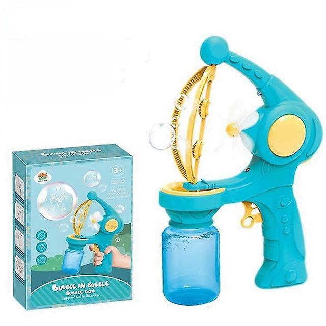 Children's Automatic Bubble Machine Soap Bubble Blower Outdoor Toys
