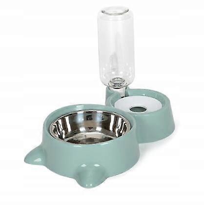 Automatic Double Dog Bowl For Cat Tray