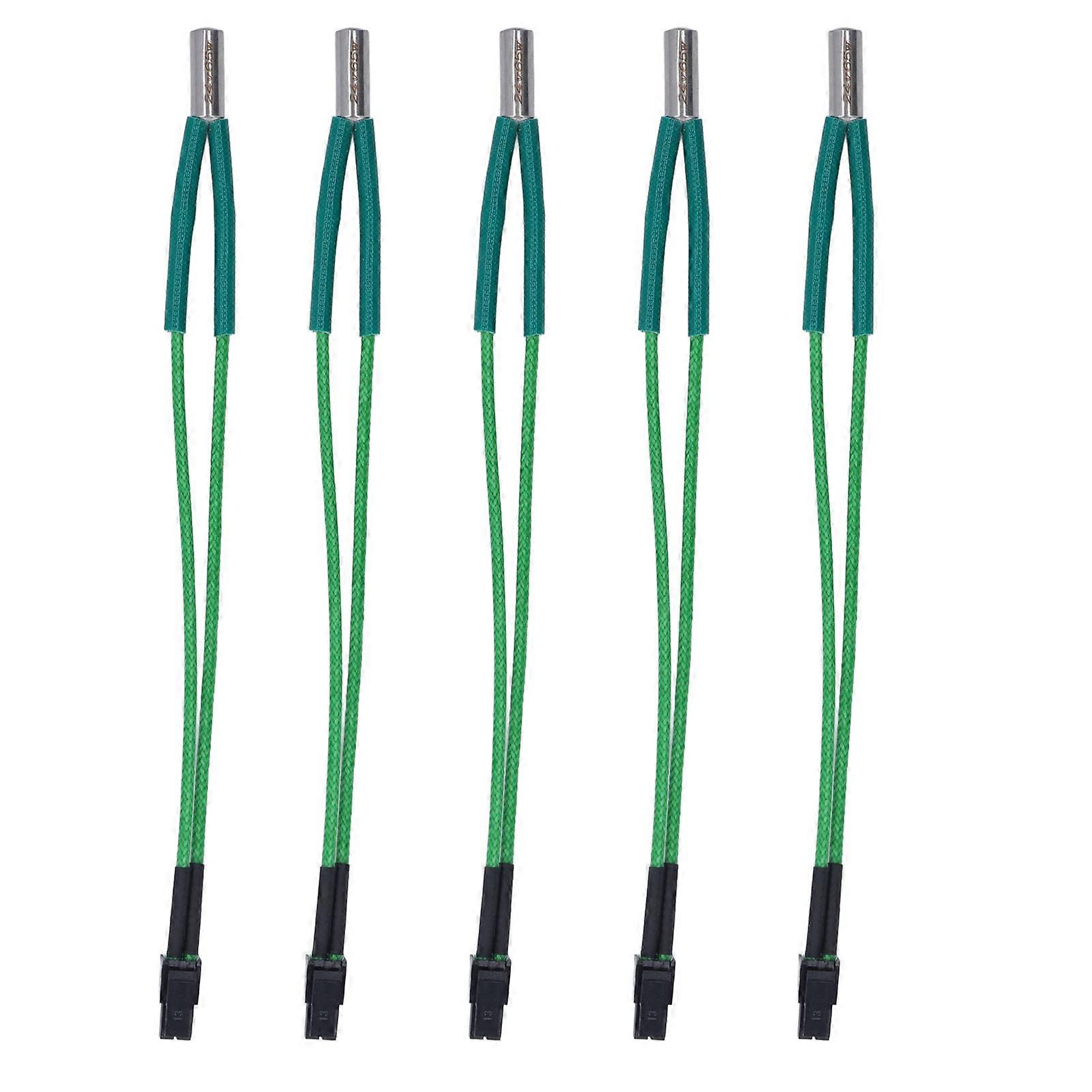 5個ヒーターカートリッジ急速加熱350 6 x 15mmヘッドカートリッジヒーターVoron V2.4 V0.1 3Dプリンター24V 65W