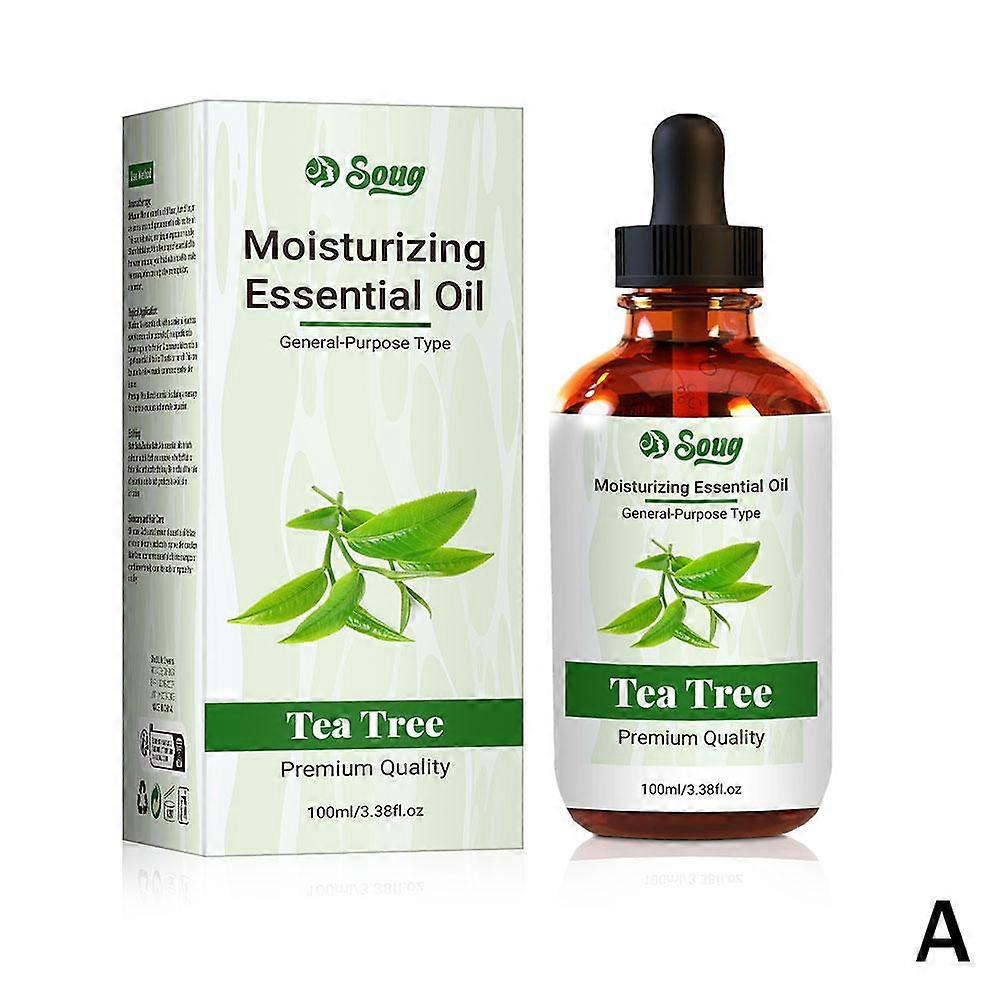 Tea tree sandalwood jasmine lavender essential oil clears acne, controls oil