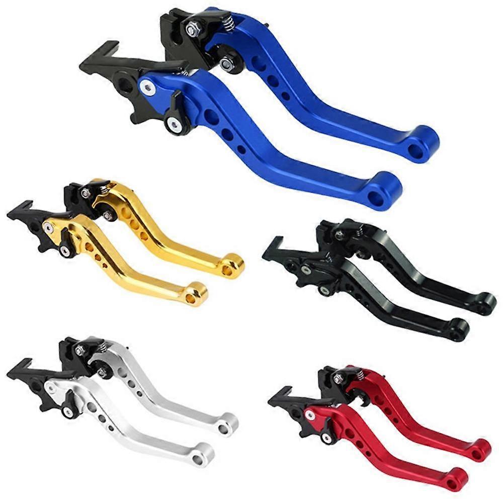 2 Pcs Alloy Motorcycle Brake Handle Motorbike Modification CNC Motorcycle Clutch Drum Brake Lever Handle