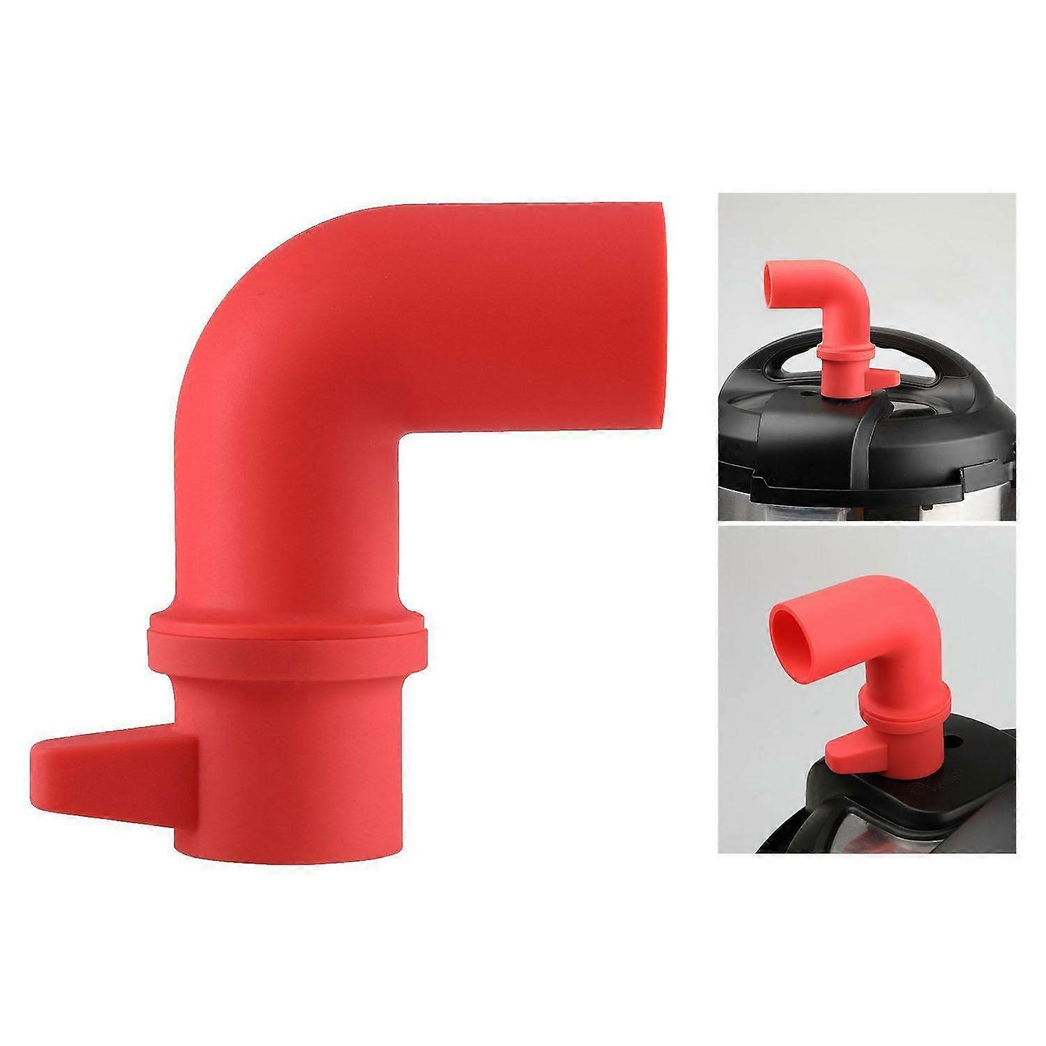 Pressure Cooker Steam Diverter Release Valve Accessories 360 Rotating Silicone Instant Pot Pressure Cooker Steam Release Pipe YDW