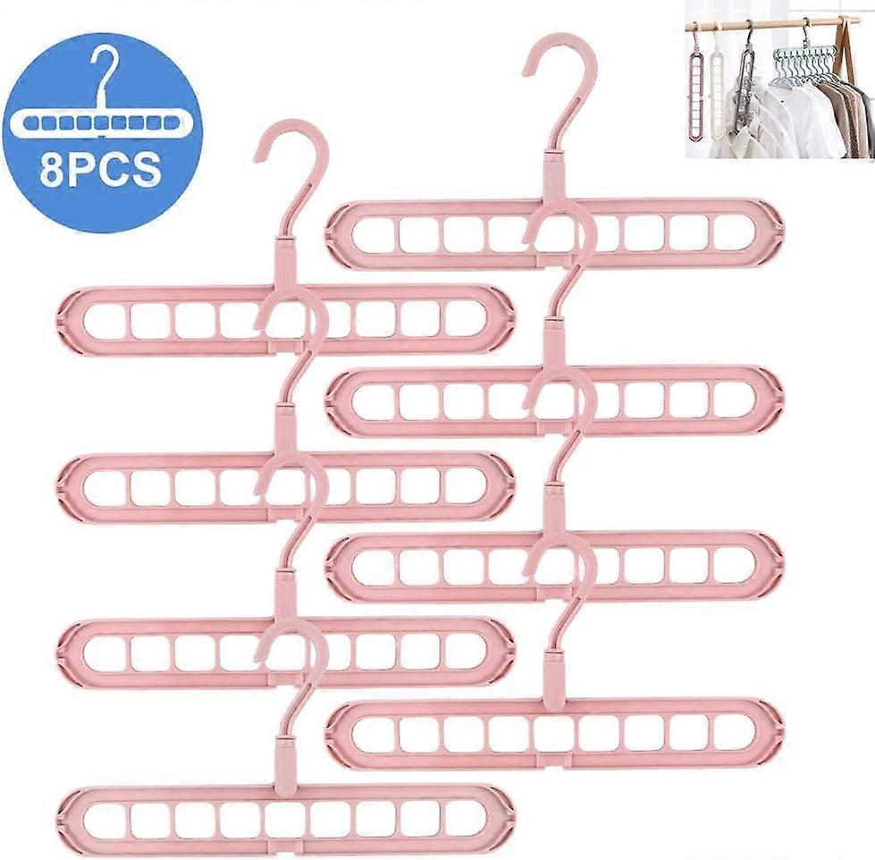 Magic hanger organizer, space-saving hanger, magic hanger, multi hanger organizer, 8 pack standard