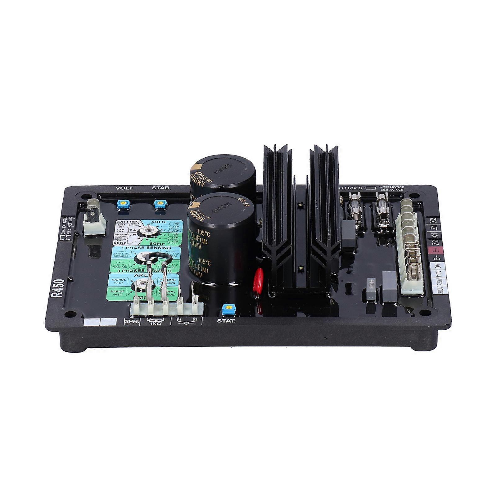 Automatic Voltage Regulator Board AVR Module R450 Alternator Generator Parts 40~150VAC NO.8726