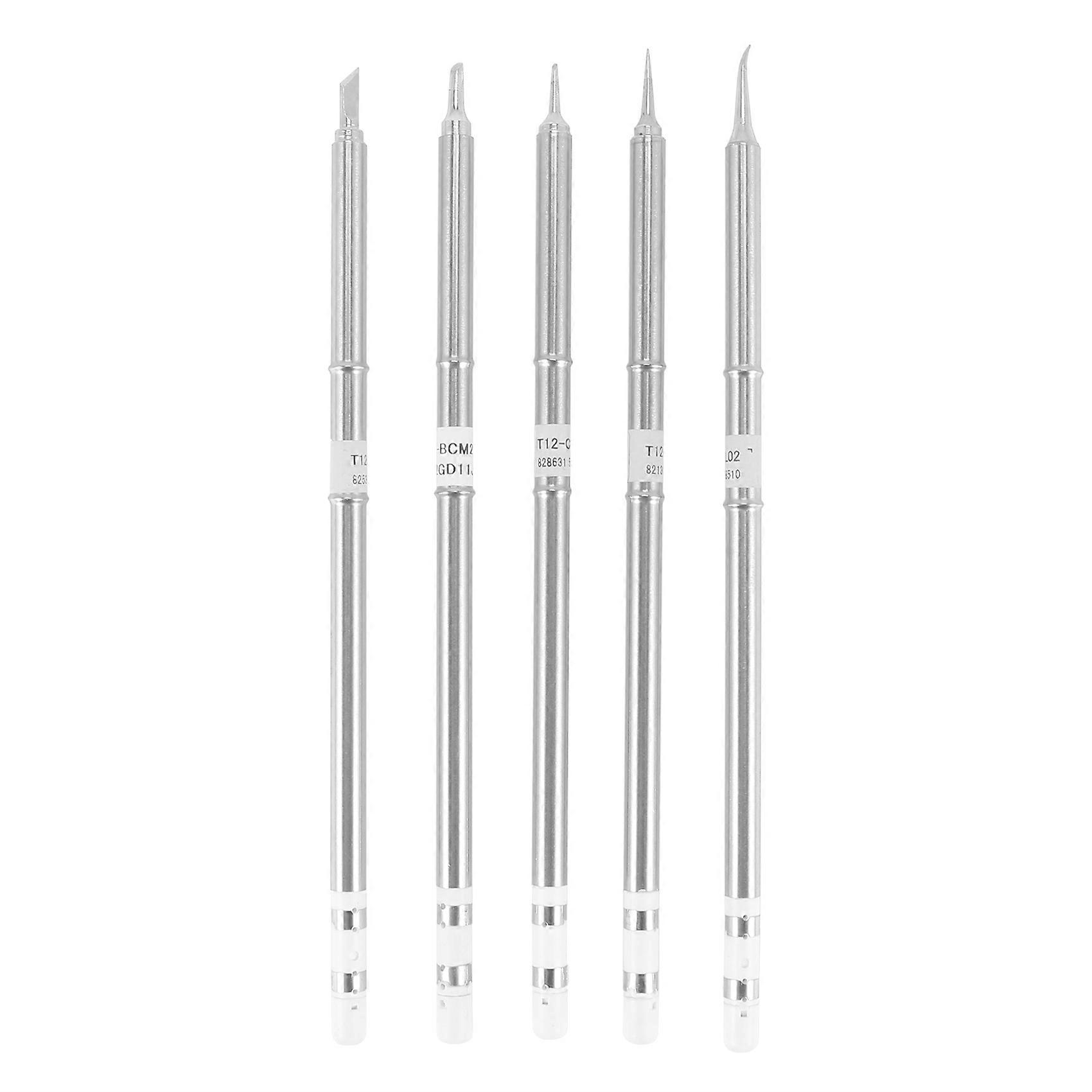 T12 Soldering Iron Tips Set T12-BCM2 KU C1 JL02 for Cellphone Mobilephone & Computer Repairing