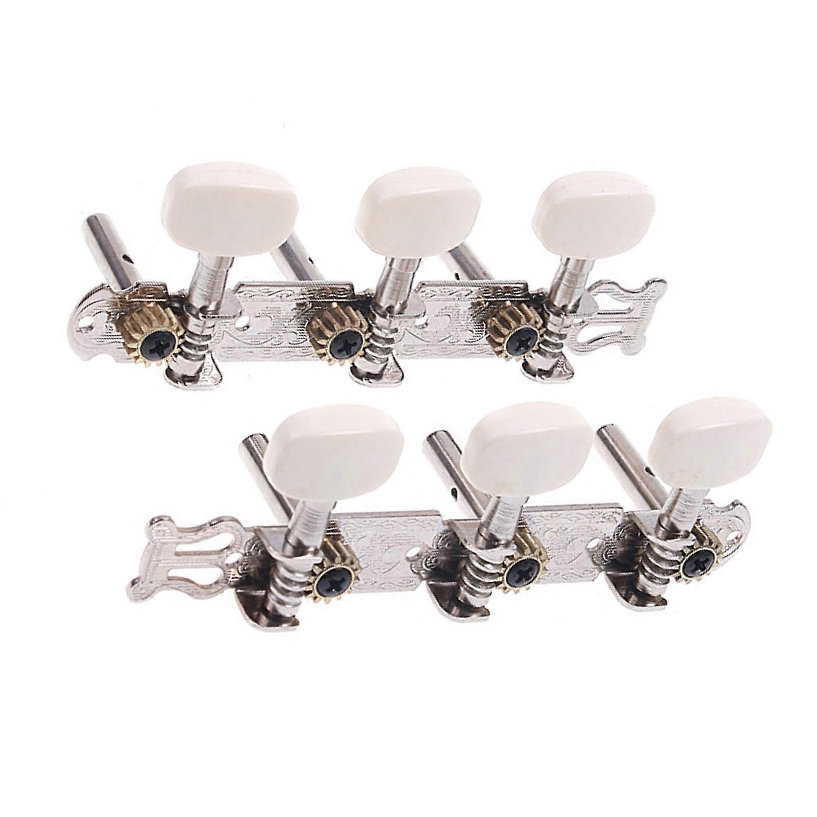 1 Pair Professional Guitar Tuning Pegs Classical Guitar String Tuning Pegs Machine Guitar Accessories Left Right 3L3R Tuners Keys Part