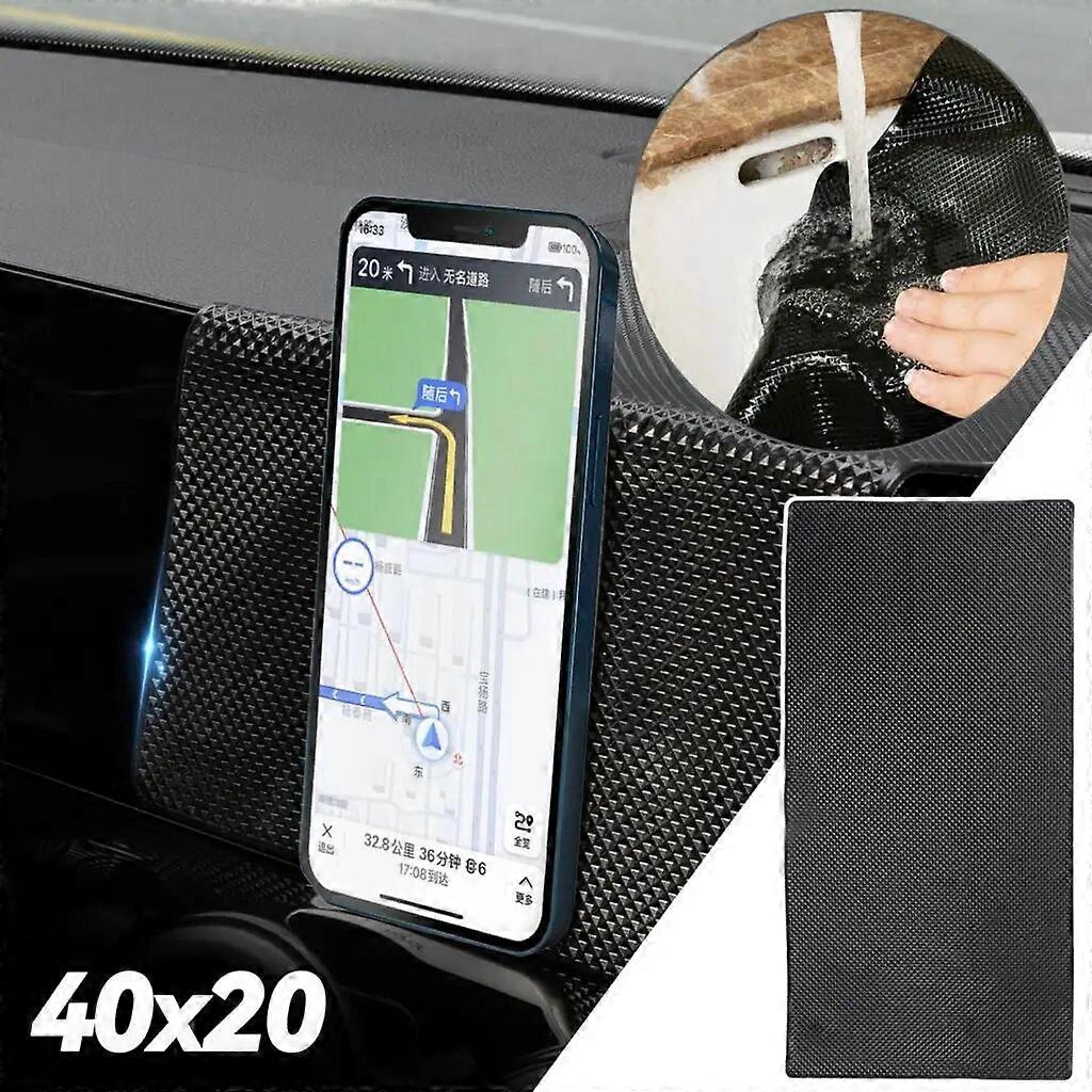 車のガジェットスタイリングスティッキーパッド電話ホルダーマジックダッシュボードPUアンチスリップスキッドマットオートアクセサリートランクダッシュGPSコインキー