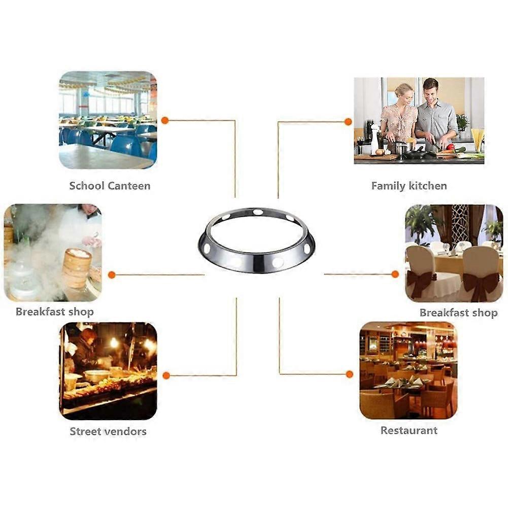 Universal Wok Pan Support Rack Stand Wok Ring/ Round Bottom Wok Rack ...