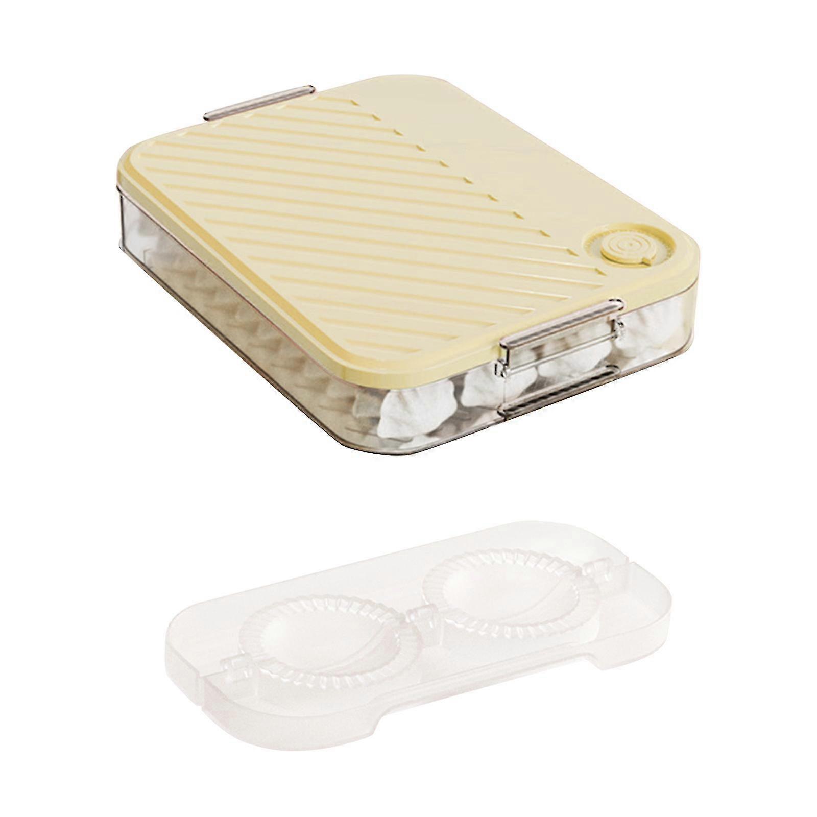 Refrigerator Food Storage Containers,dumplings Case With Lid, Egg Meat Fruit Vegetable Case Holder