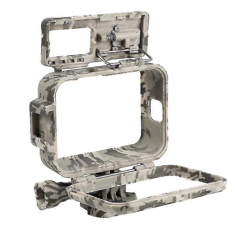 Bluelans Dustproof Camouflage Pattern Protective Frame Camera Accessory For Gopro Hero 9