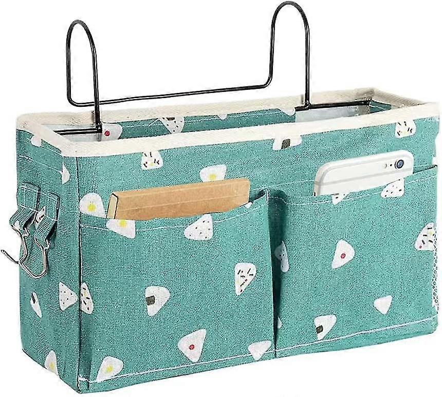 Pocket For Bunk Bed, Bedside Bag Bedside Bag, Canvas, Multifunctional,with Hook