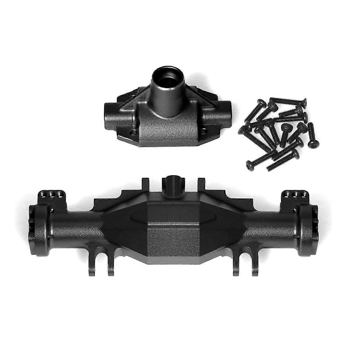 RC Car Upgrade Quick Release Front Rear Axle Bridge Shell Kit for 1/18 Mini Brushed Black