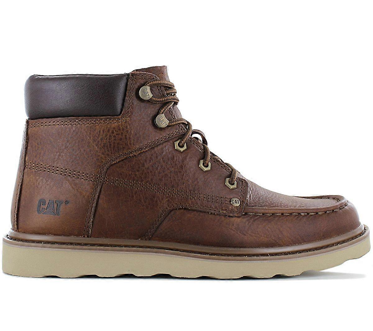 CAT Caterpillar BYRON Boots - Men's Boots Moccasin Shoes Leather Brown P723602