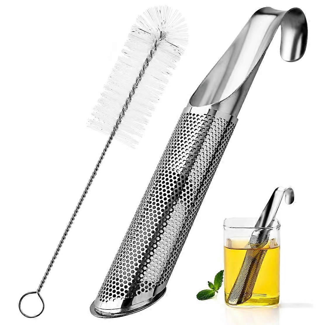 Tea Strainer with Gift Box, Tea Infuser for Loose Tea - Stainless Steel Tea Diffuser, Long-handle Tea infusers for Tea, Coffee, Seasonings, Spices, G