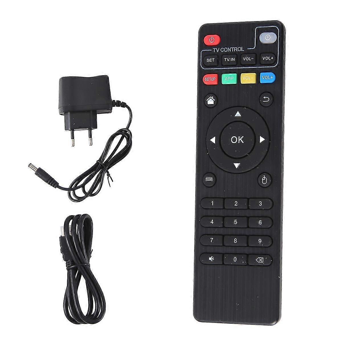 Q96 Max Tv Box Amlogic S905 2.4g Wifi 4k Lecteur multimédia Eu Plug