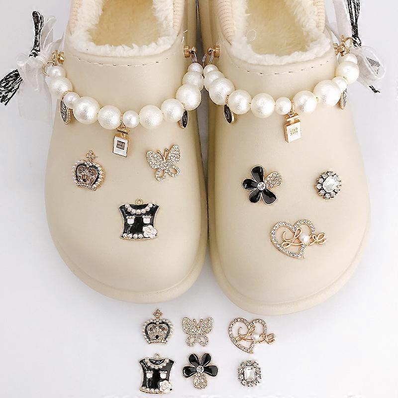 8 Pcs Shoe Charms Sandals Decoration