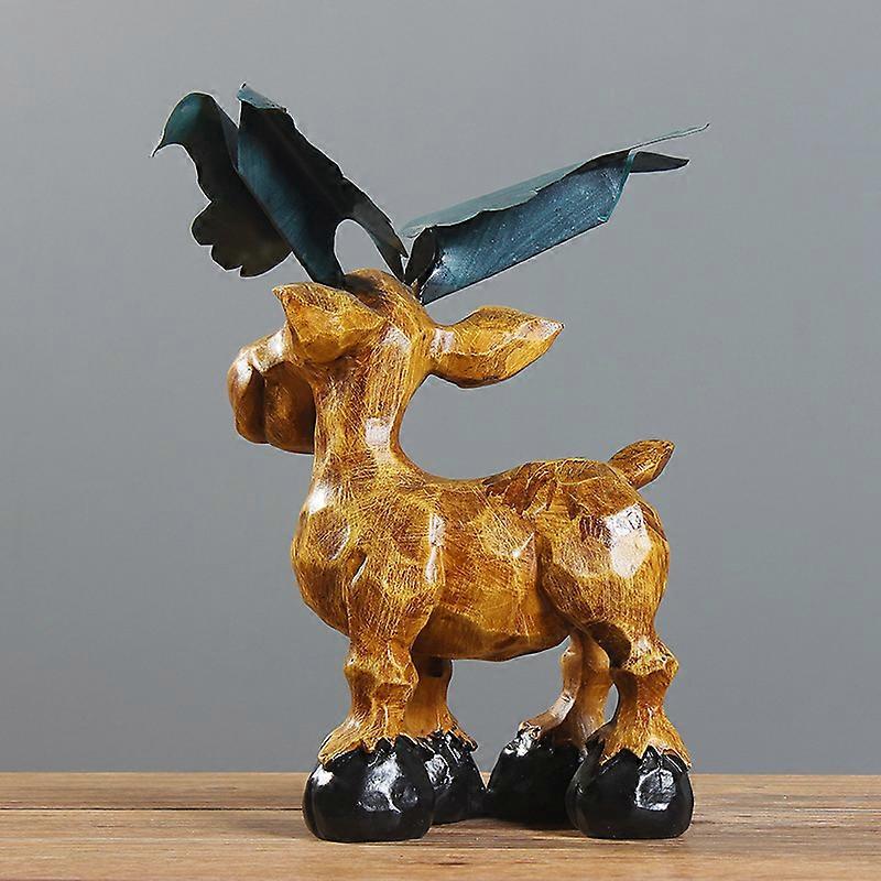 1pcs Deer Resin Ornaments