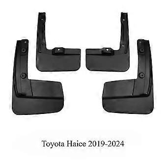 Uitstekende spatlappen Spatborden Geschikt voor Toyota Haice 2019-2024 Spatborden Bandenspatborden Spatlappen Wielbeschermers Accessoires 4x Band