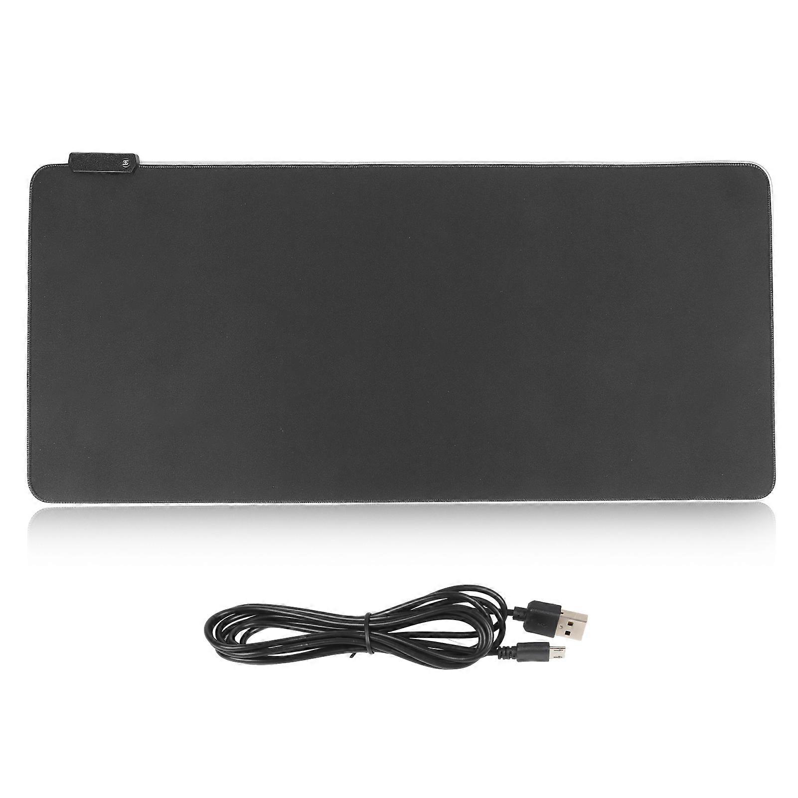 RGB-Mauspad, 12 RGB-Lichteffekte, 400 x 900 x 4 mm, Mauspad, wasserdicht, faltbar, Gaming-Mauspad, Mauspad für Computer