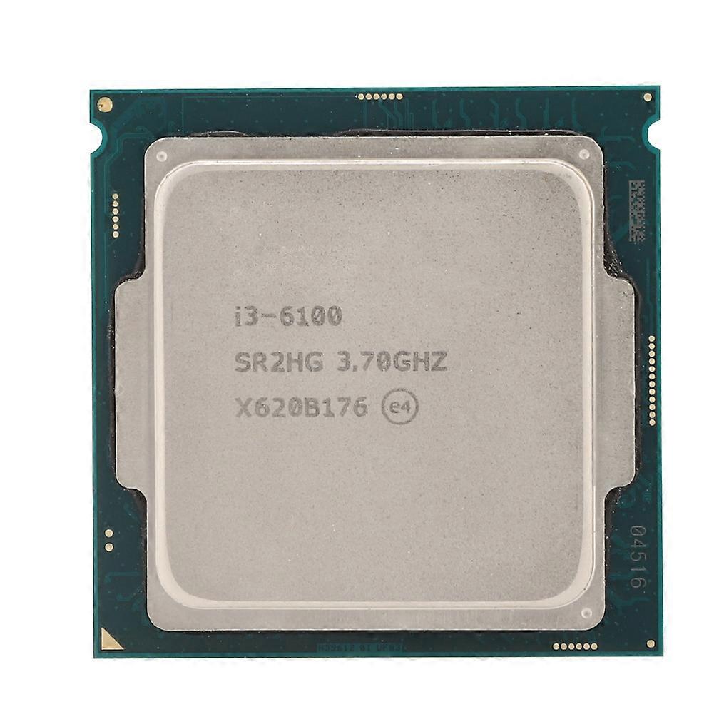 Para CPU Intel Core i3 6100 3.7GHz Dual Core Quad Threads Sexta Generación LGA1151