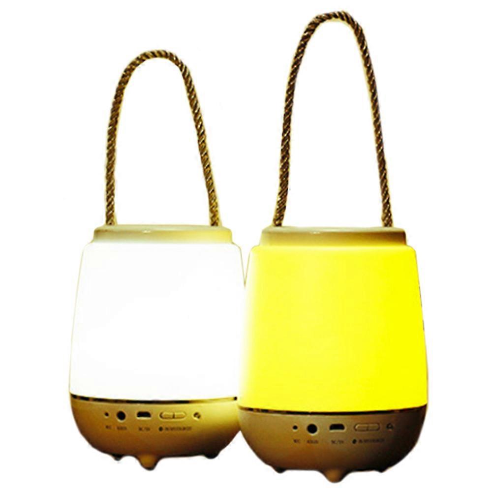 Altoparlante Bluetooth wireless portatile portatile Luce notturna a LED per esterni