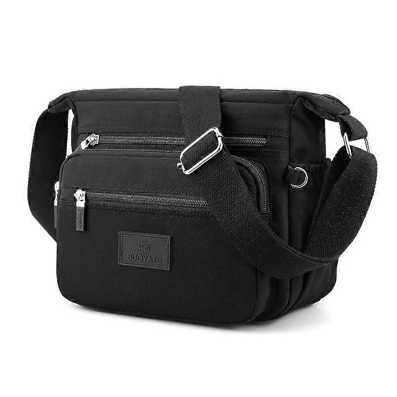 Handbag Oxford Cloth Women's Messenger Bag Canvas Bag Multi-layer Leisure Bag Large Capacity Shoulder Bag