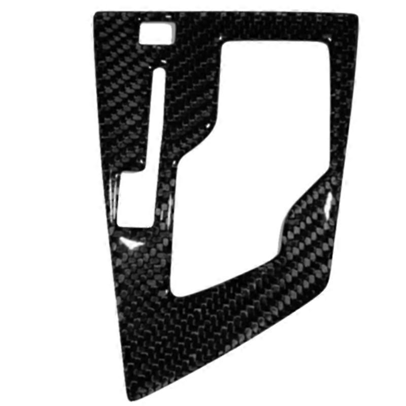 for 2014-2018 Carbon Fiber Centre Console Gear Shift Panel Trim