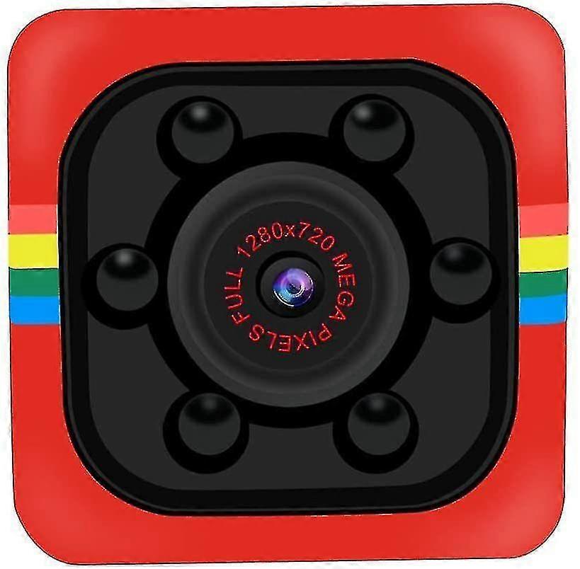 Vis Mot Sensor With 1080p Hd Camera Sq11(red)