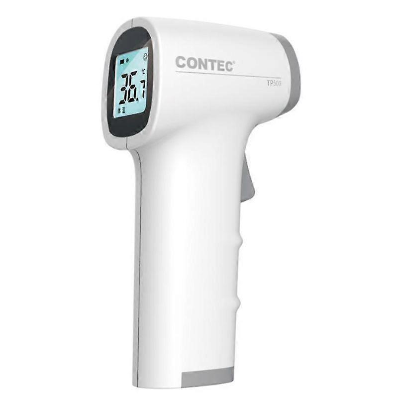 Digital Infrarød Panne Termometer Berøringsfri Temterature Meter Enhet Med 3 Farge LCD Bakgrunnsbelysning Feber Alarm