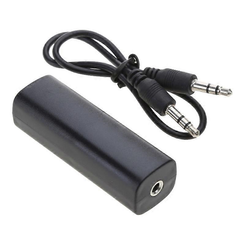 Ground Loop Noise Isolators Car Speaker Noise Filter with 3.5mm Audios Cable