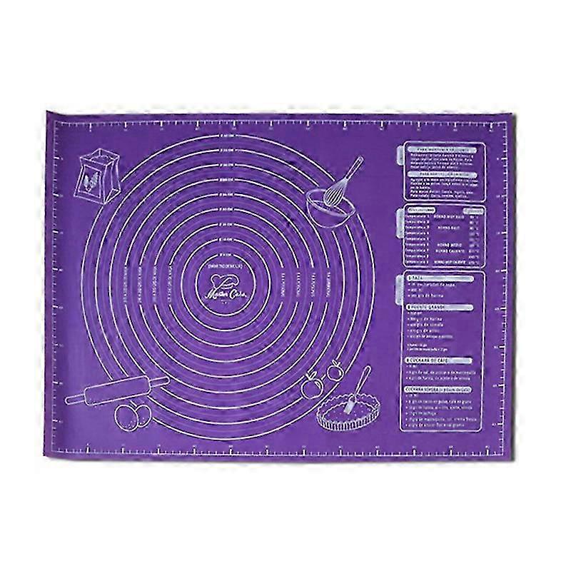 45x60cm Oversized Baking Mat Silicone Kneading Mat with Graduated Scale
