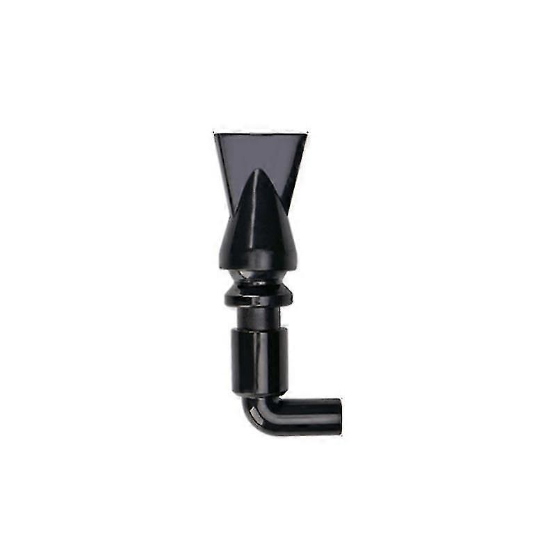 Tank Pump Duckbill Nozzle Water Outlet Return Pipe Fitting(black)(1pcs)