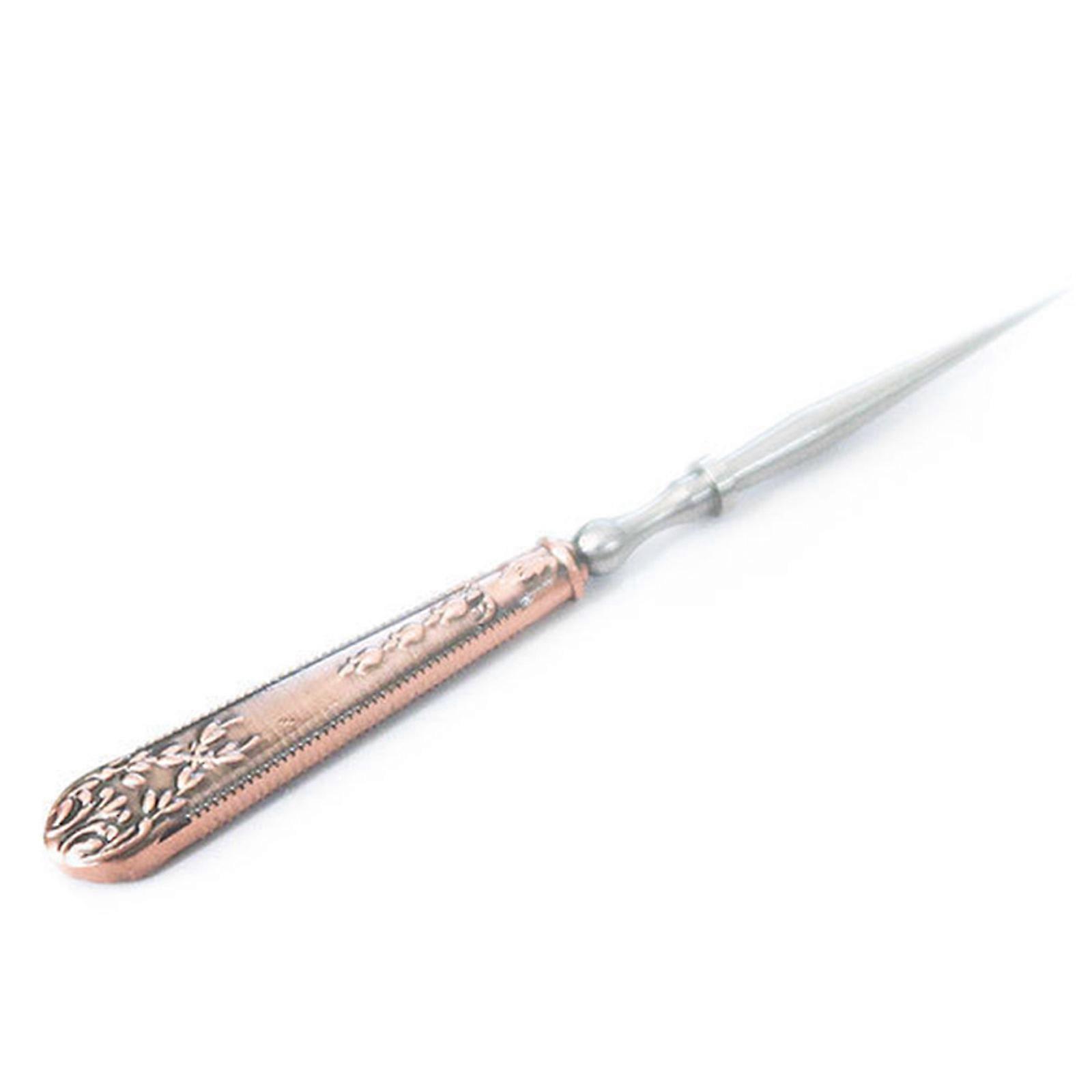 Stainless Steel Scratch Awl Leather Embroidery Awl Tools for Sharp Tip Easy to D
