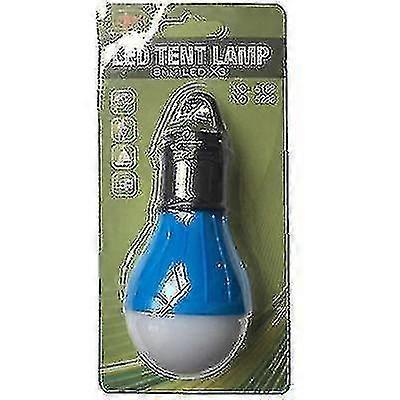 Outdoor Multifunctional Camping Emergency Light, Hook Type Mini Waterproof Led Tent Light(blue)
