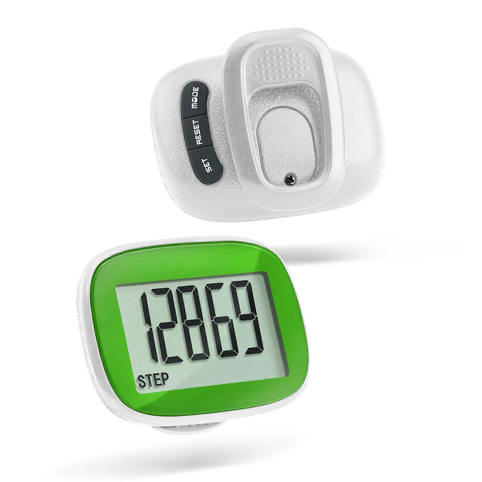 Easy pedometer with green 3D sensor
